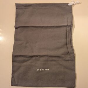 Everlane Gray Shoe Dust Bag